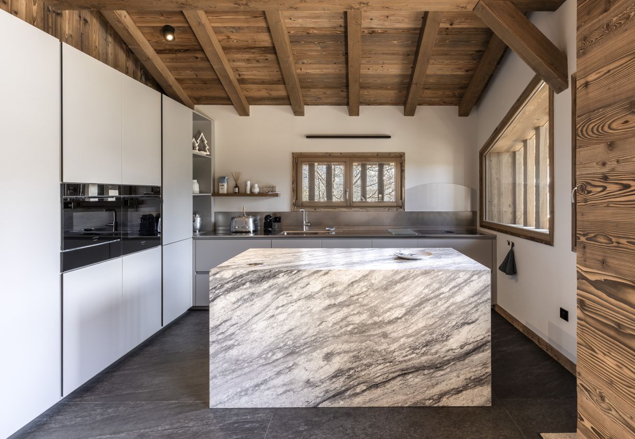Chalet in Combloux - Chalet Suzane – Panorama Mont-Blanc & jacuzzi