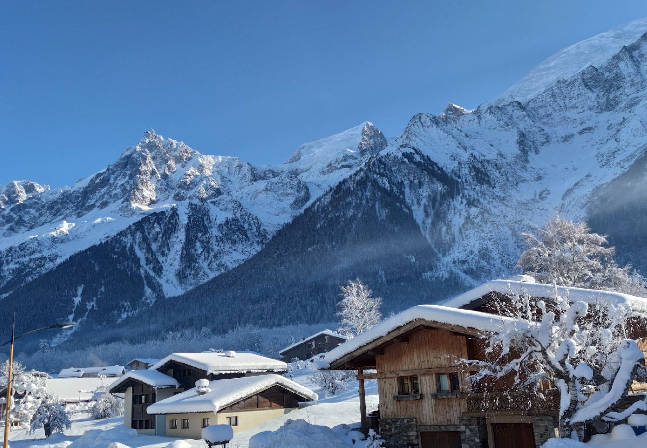 Apartamento en Les Houches - Les Alpages - Balcon Vue Mont-Blanc