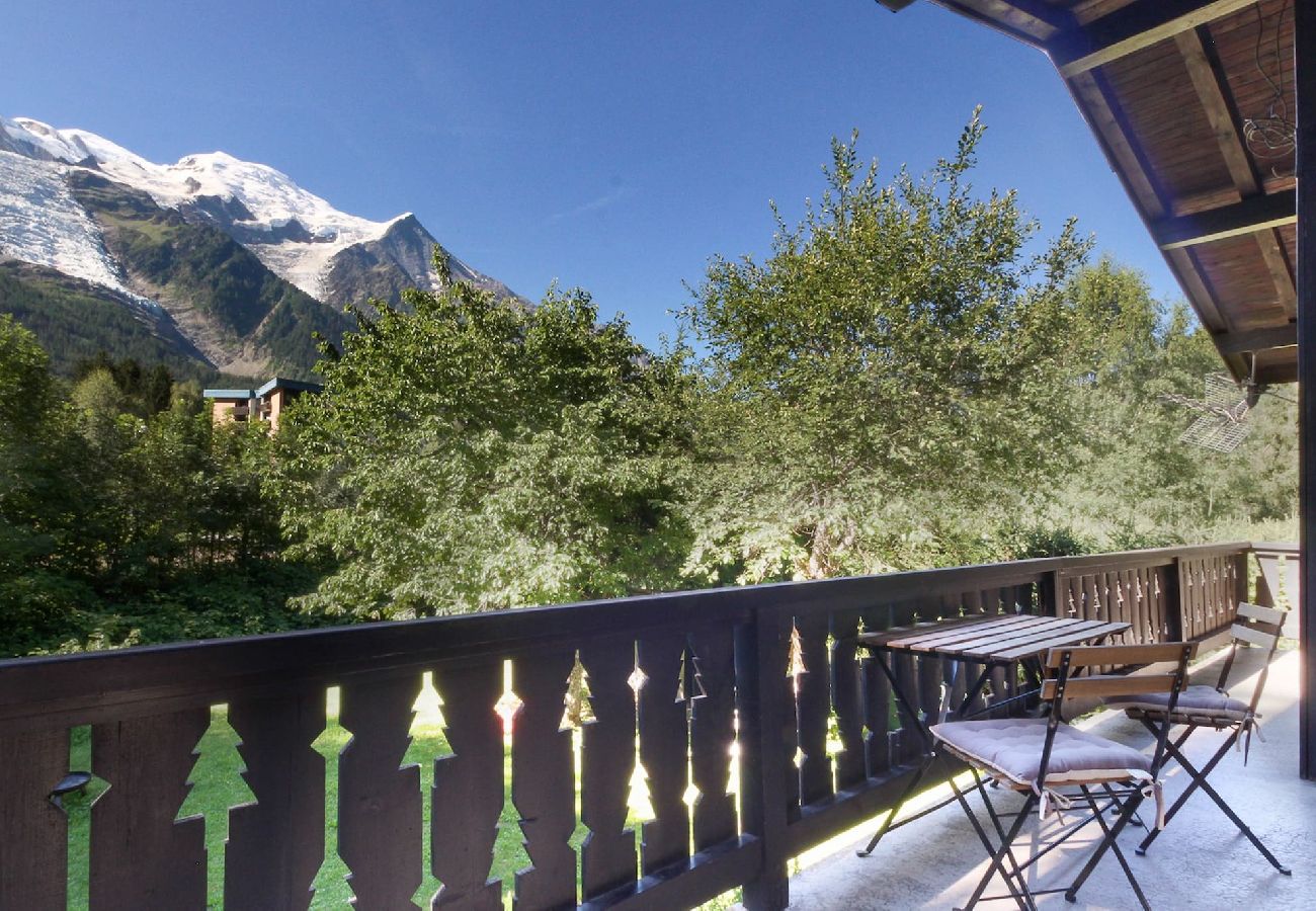 Apartamento en Chamonix-Mont-Blanc - Les Fleurs de Cham top - Jardin vues - Rénové