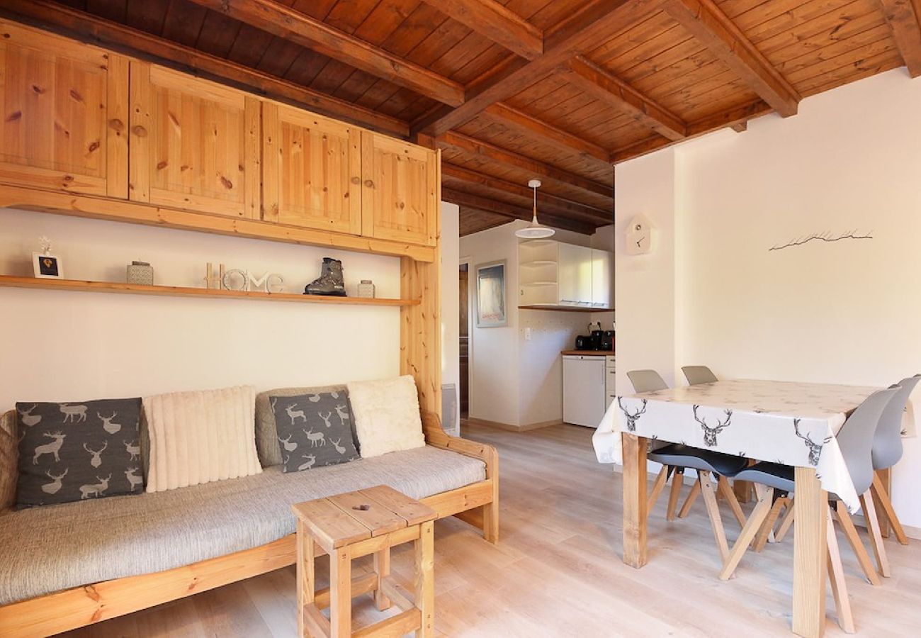 Apartamento en Chamonix-Mont-Blanc - Les Fleurs de Cham top - Jardin vues - Rénové