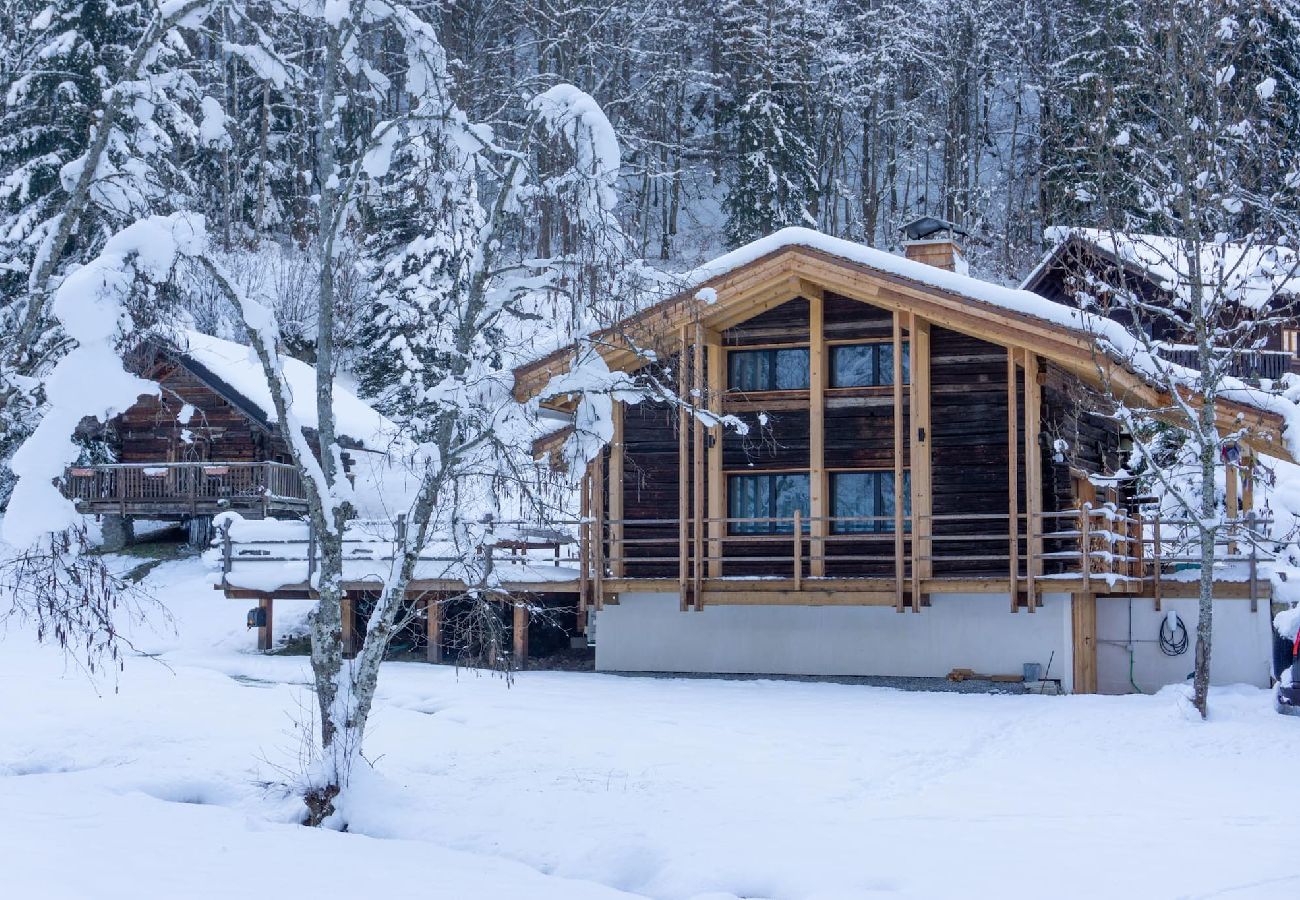 Chalet en Les Houches - Chalet L'Oratoire & Mazot - Grand Jardin Privé