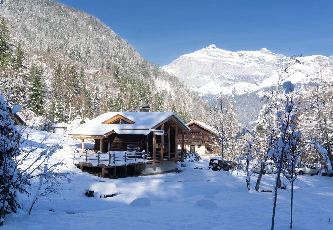 Chalet en Les Houches - Chalet L'Oratoire & Mazot - Grand Jardin Privé