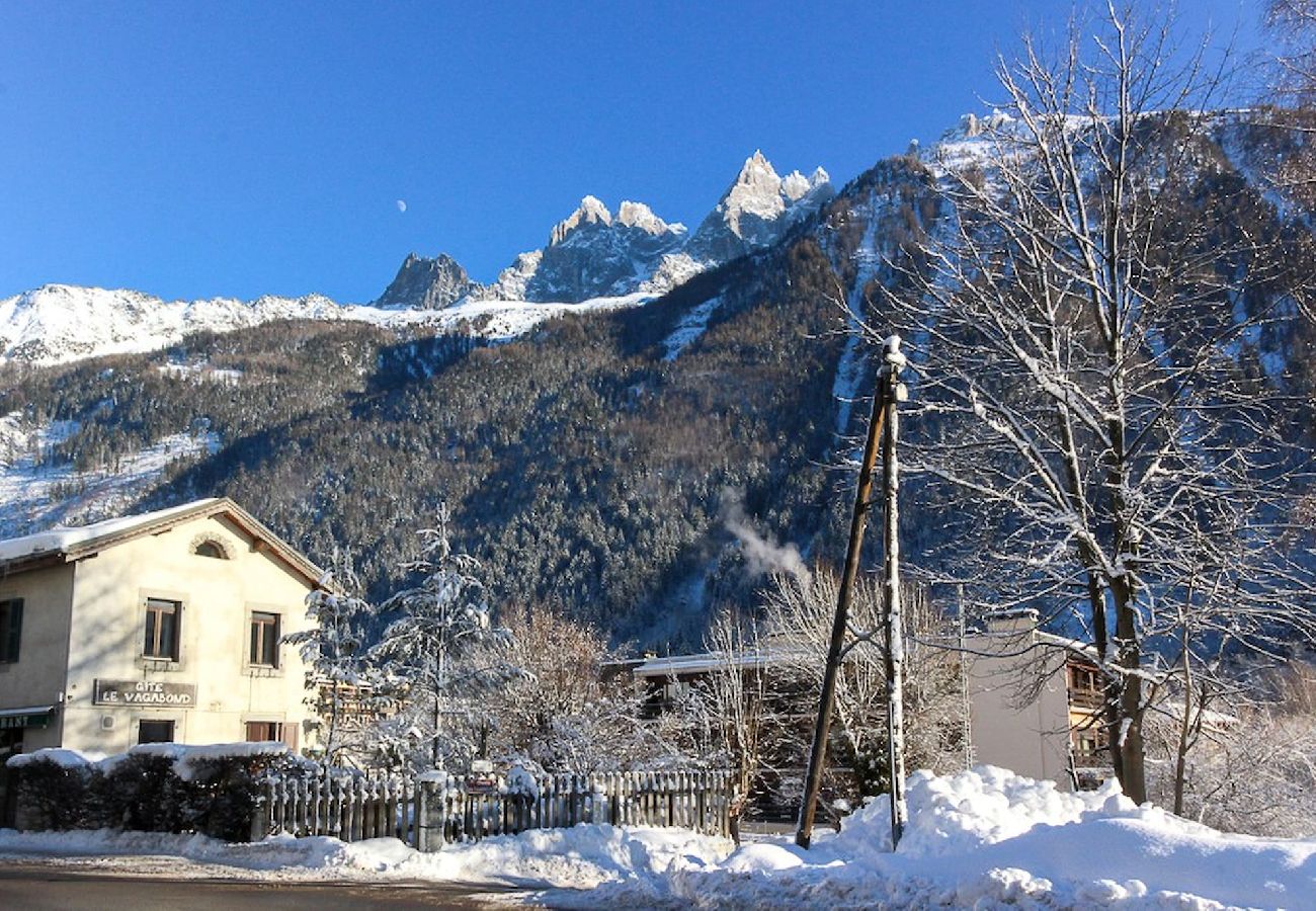 Apartamento en Chamonix-Mont-Blanc - Les Cimes du Mont-Blanc - Jardin avec vue