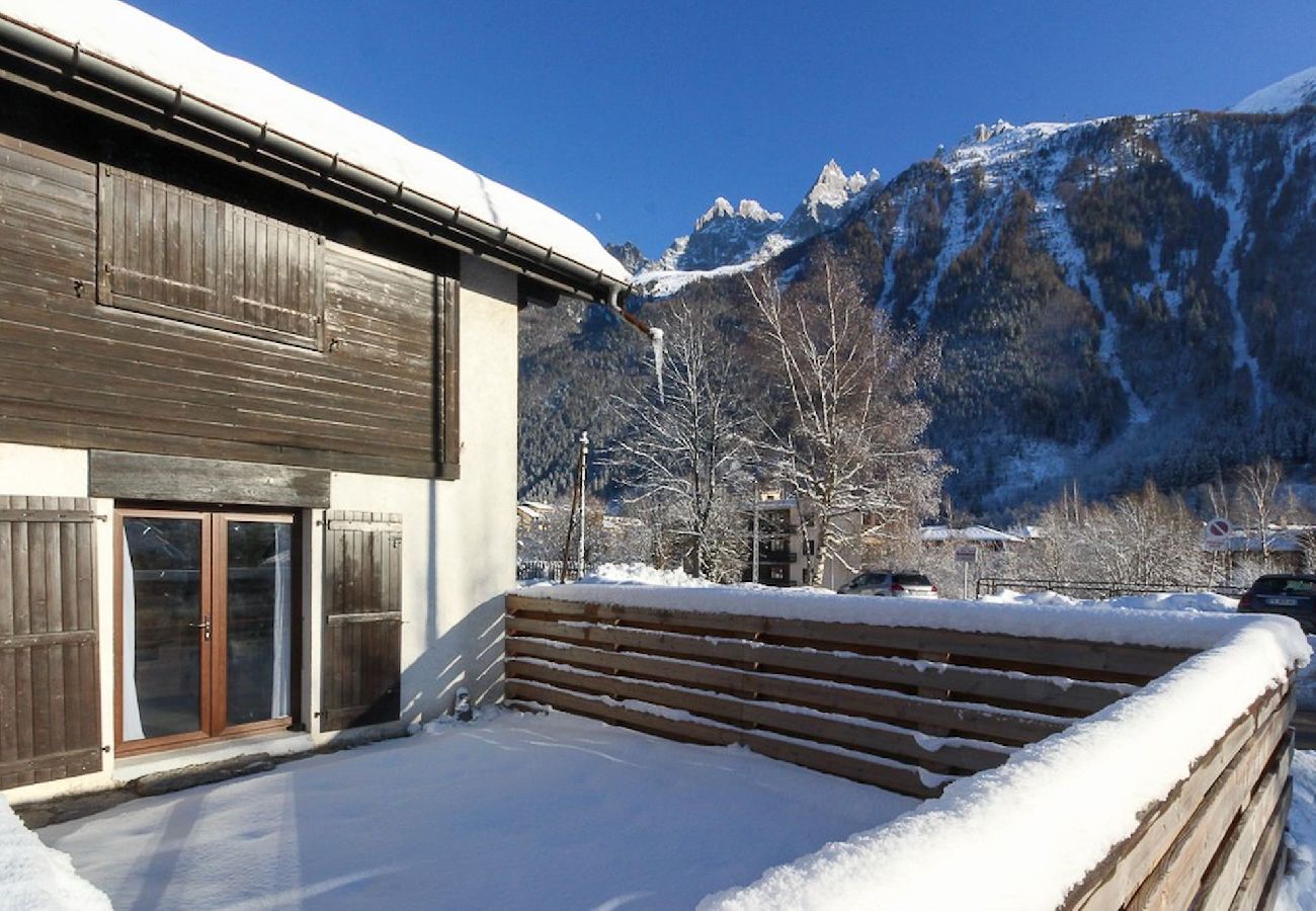 Apartamento en Chamonix-Mont-Blanc - Les Cimes du Mont-Blanc - Jardin avec vue