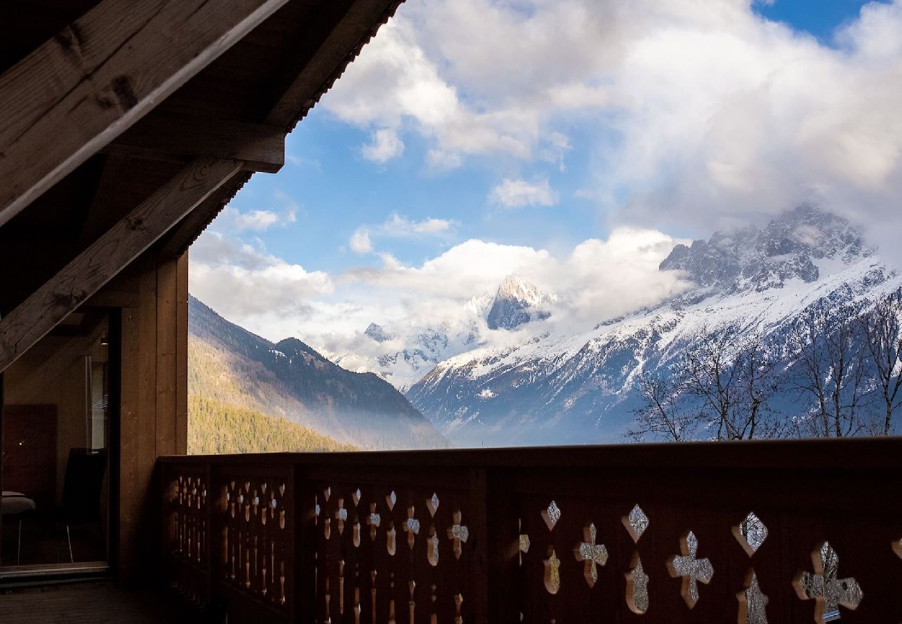 Apartamento en Les Houches - Les Ecureuils - Rénové - Skis aux pieds