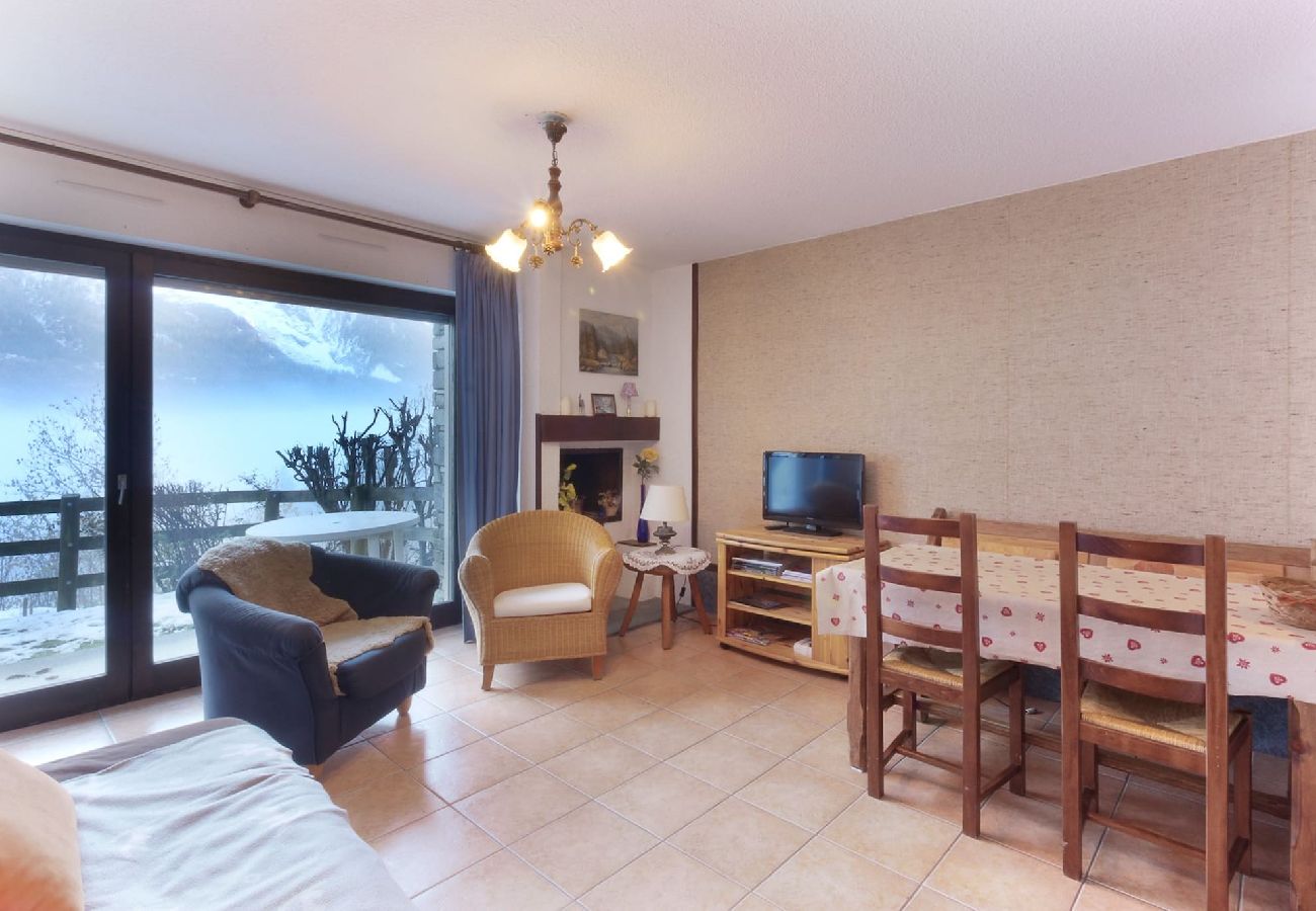 Apartamento en Chamonix-Mont-Blanc - Le Cretet 2 - Jardin Privé avec Vue Mont-Blanc