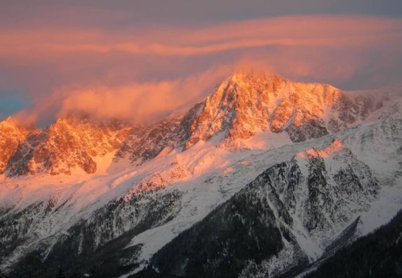 Apartamento en Les Houches - Betulle 2 - Grande terrasse face au Mont-Blanc