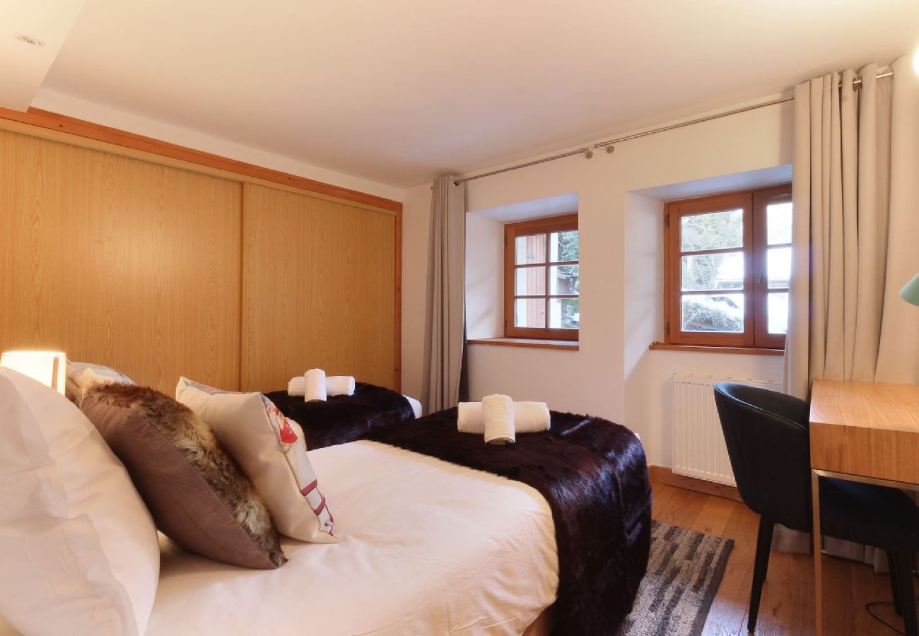 Apartamento en Chamonix-Mont-Blanc - Les Alpins - Central - Garden & Mt-Blanc View