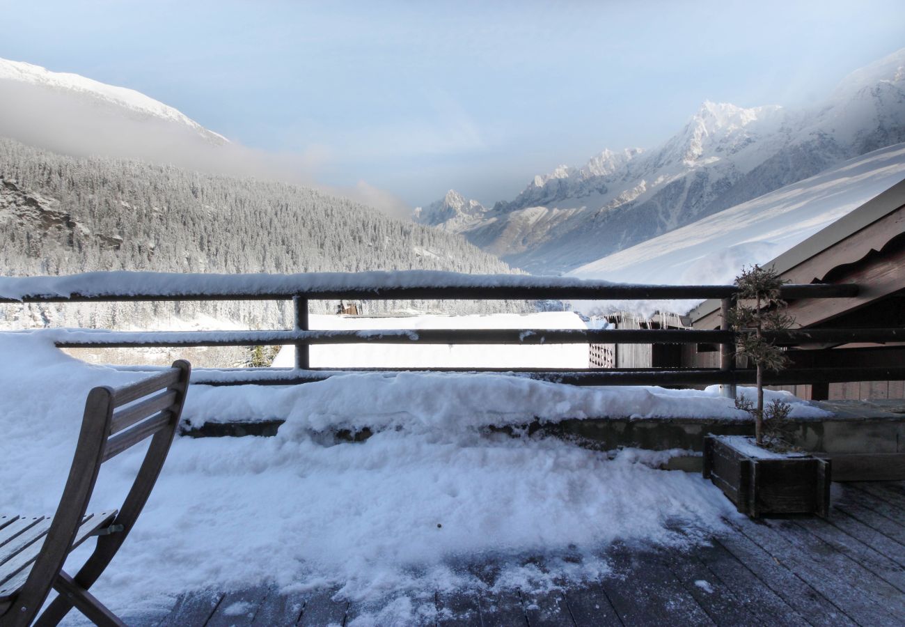 Apartamento en Les Houches - Grand Balcon 1 - Télécabine Bellevue - Vue Mont-Bl