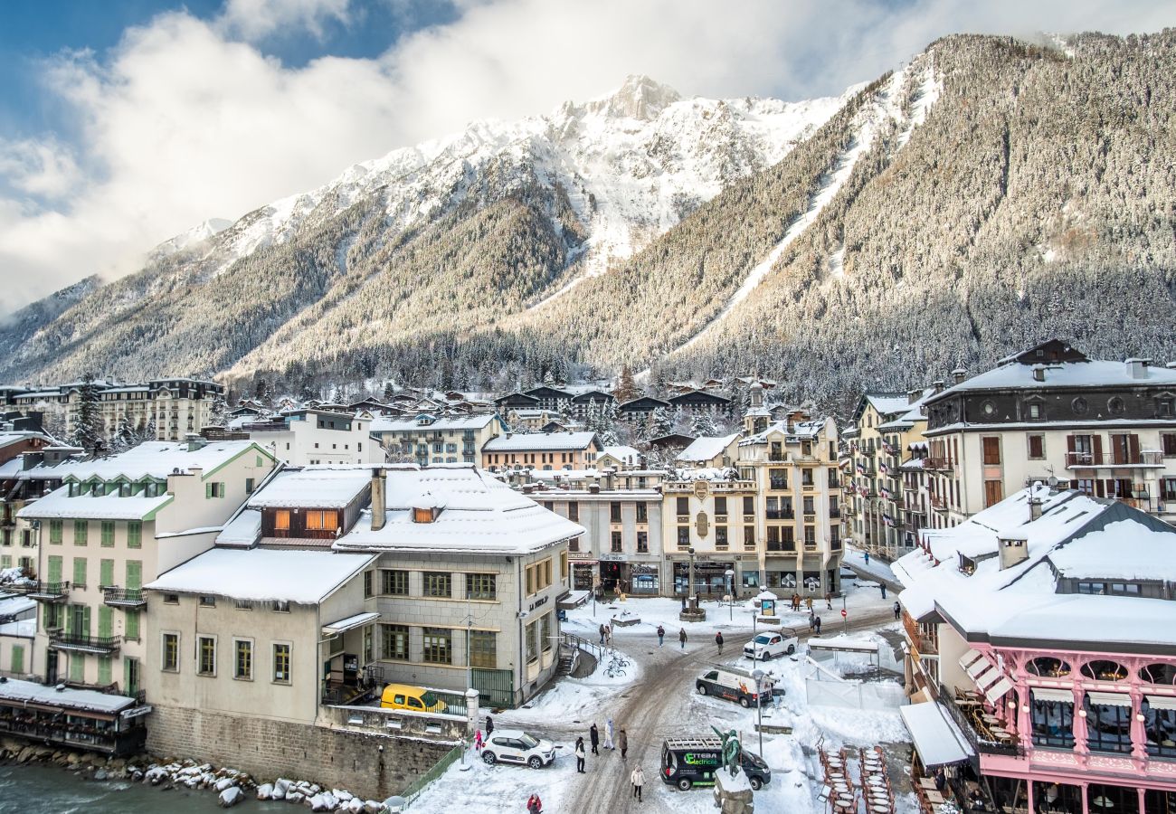 Apartamento en Chamonix-Mont-Blanc - Chamone- Moderne - Hypercentre - Vue