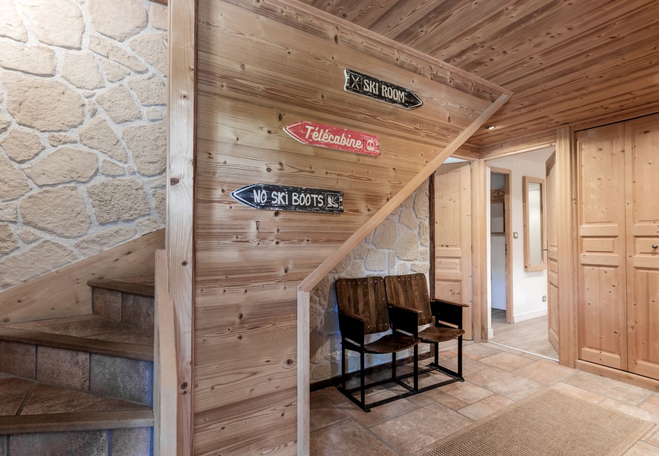 Chalet en Les Houches - Balcon De l'Europe - Jacuzzi privé - Jardin vue Mo