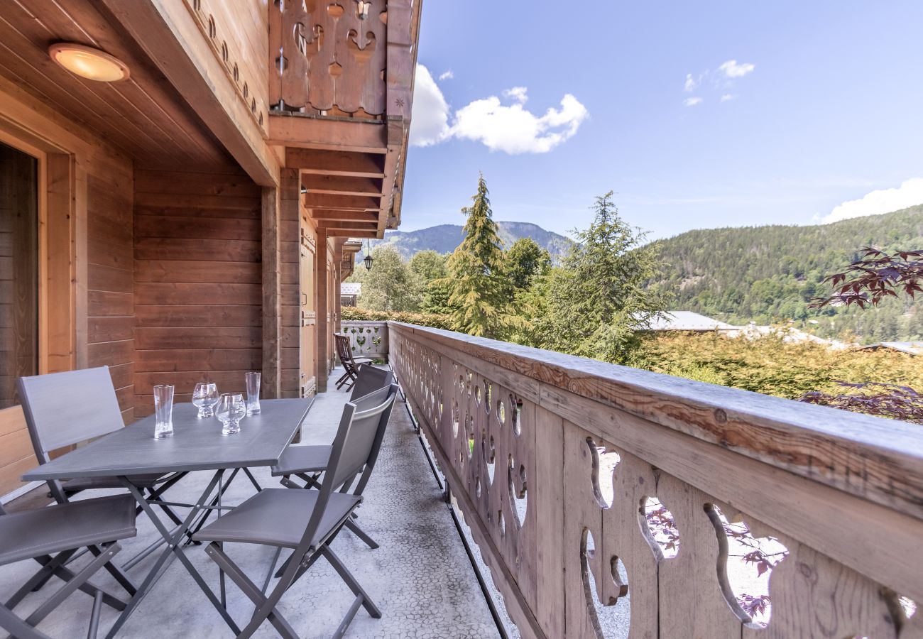 Chalet en Les Houches - Balcon De l'Europe - Jacuzzi privé - Jardin vue Mo