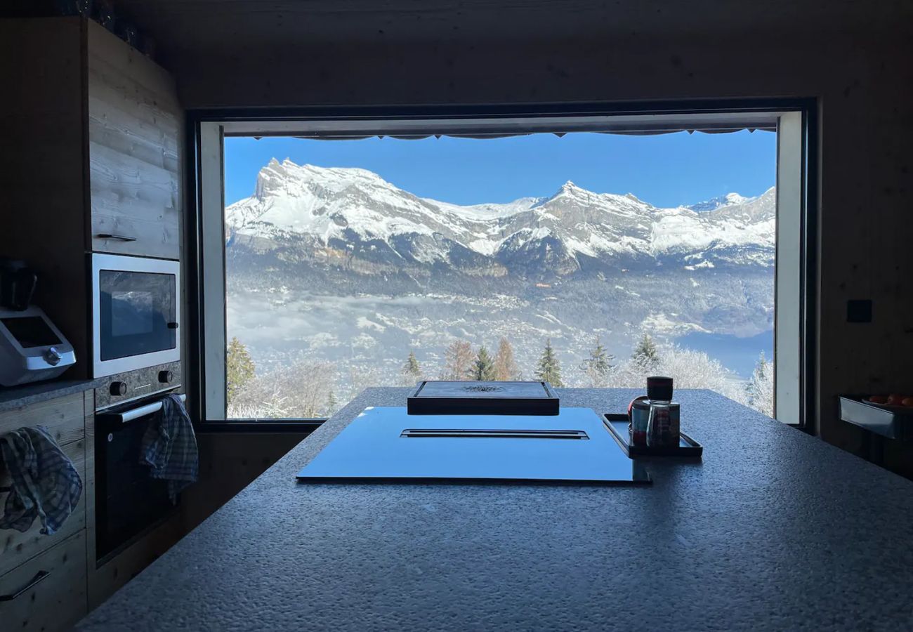 Chalet en Saint-Gervais-les-Bains - Chalet Le Splendide - Rénové - Vue Mont-Blanc