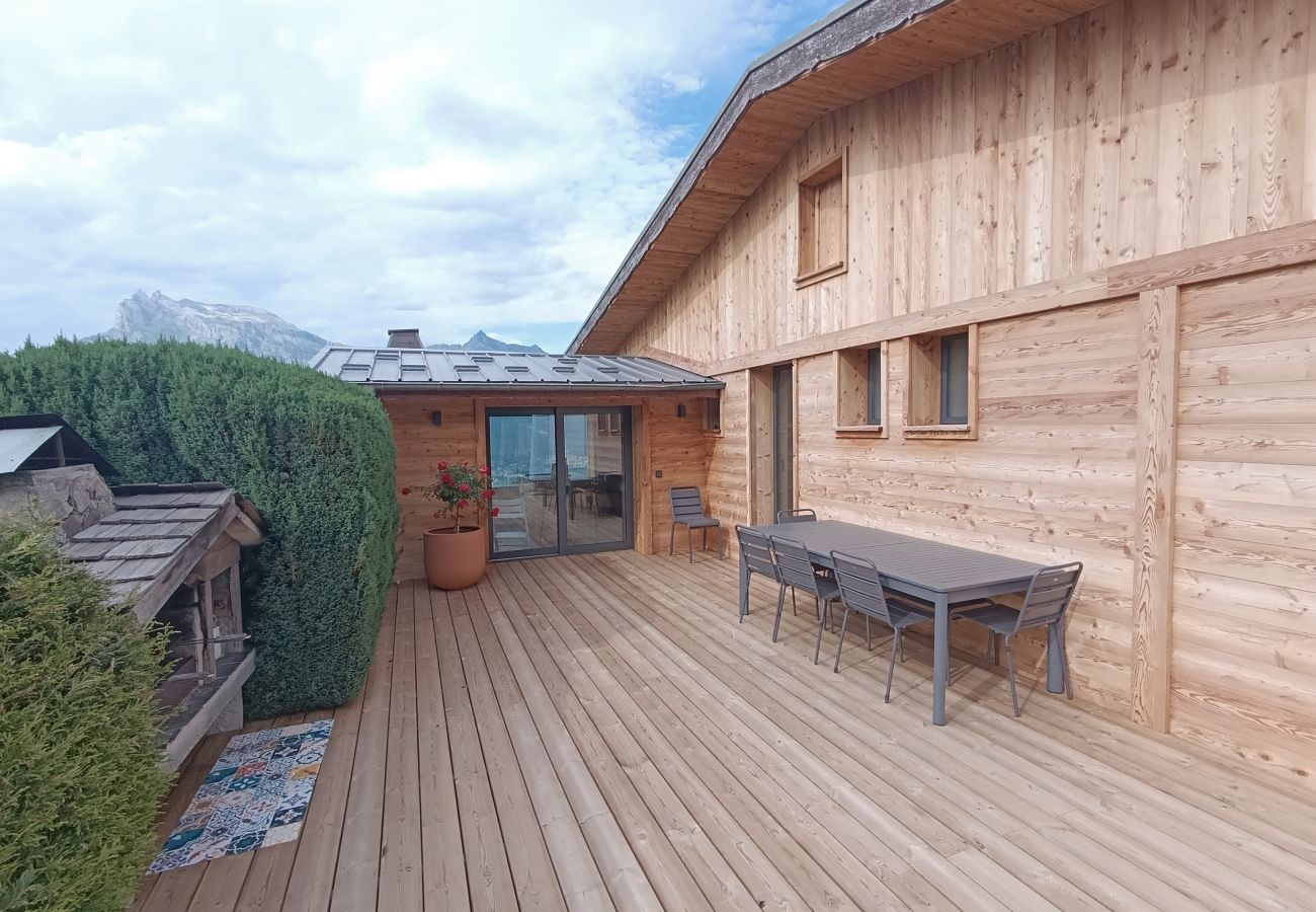 Chalet en Saint-Gervais-les-Bains - Chalet Le Splendide - Rénové - Vue Mont-Blanc