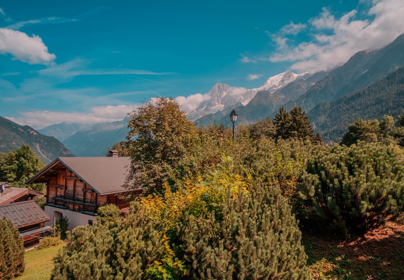 Apartamento en Les Houches - Maison Neuve 3 - Sauna - Téléphérique - Mont-Blanc