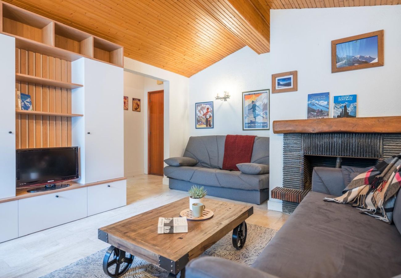 Apartamento en Chamonix-Mont-Blanc - Appt L'altimètre - Jardin - Skis aux pieds