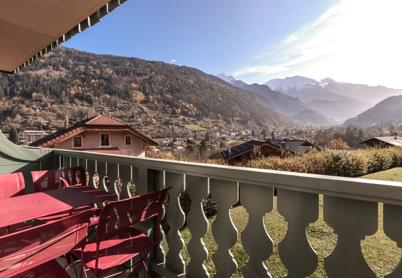 Apartamento en Saint-Gervais-les-Bains - Appt l'Edelweiss - Balcon - Vues - Ski