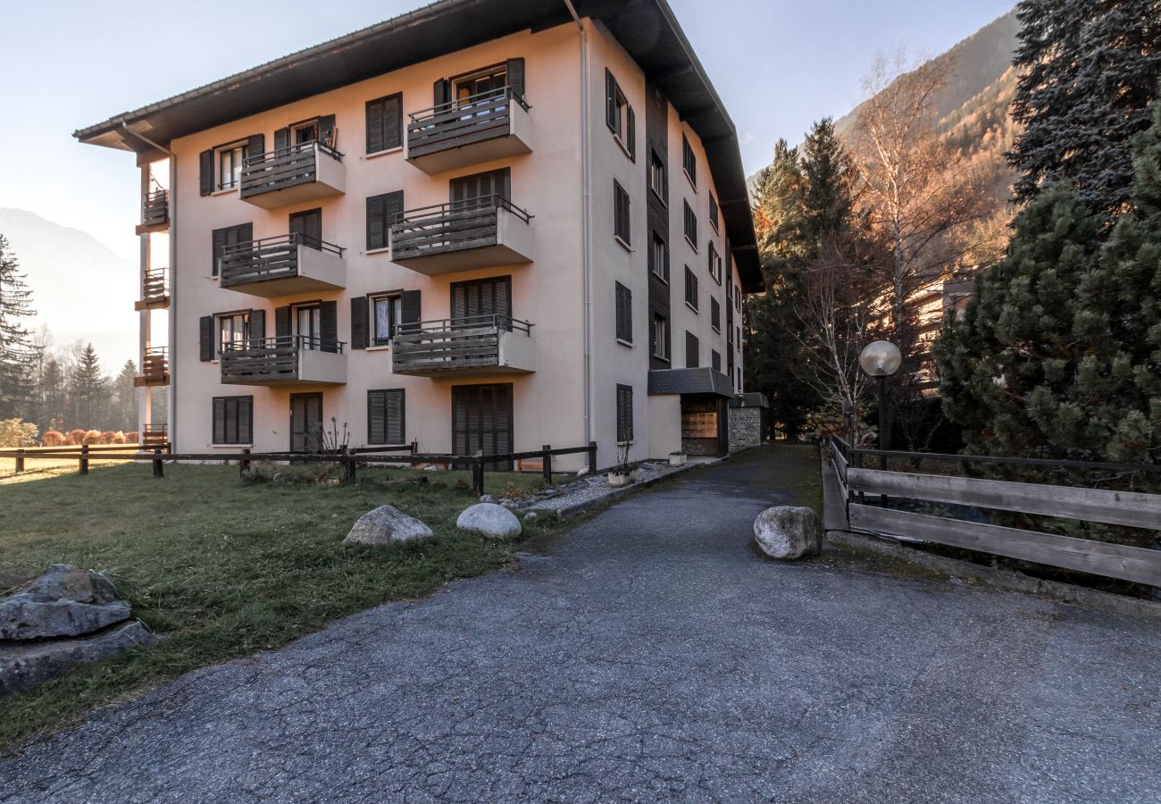 Apartamento en Chamonix-Mont-Blanc - Cristal des Glaces - Balcon avec vue imprenable