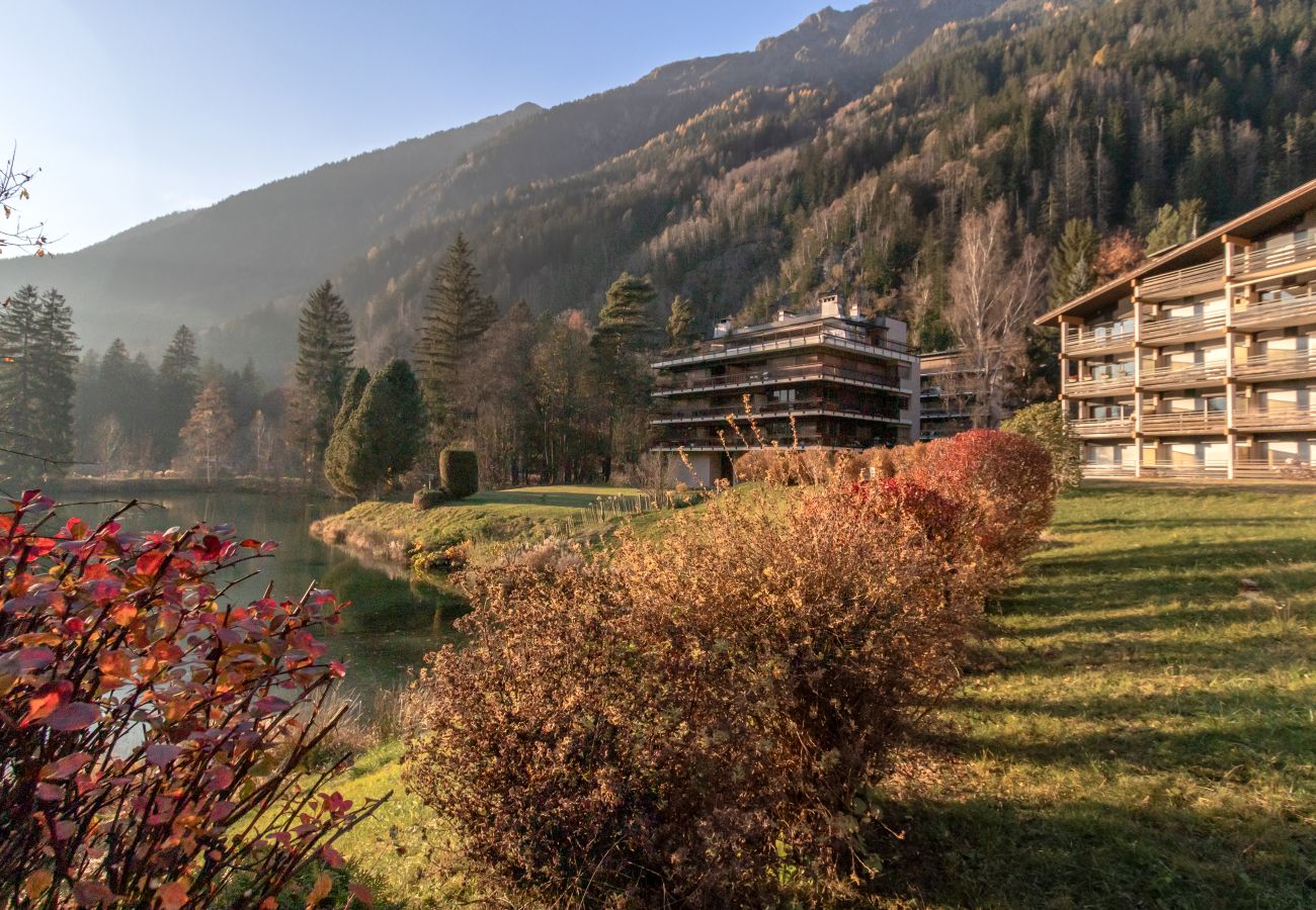 Apartamento en Chamonix-Mont-Blanc - Cristal des Glaces - Balcon avec vue imprenable