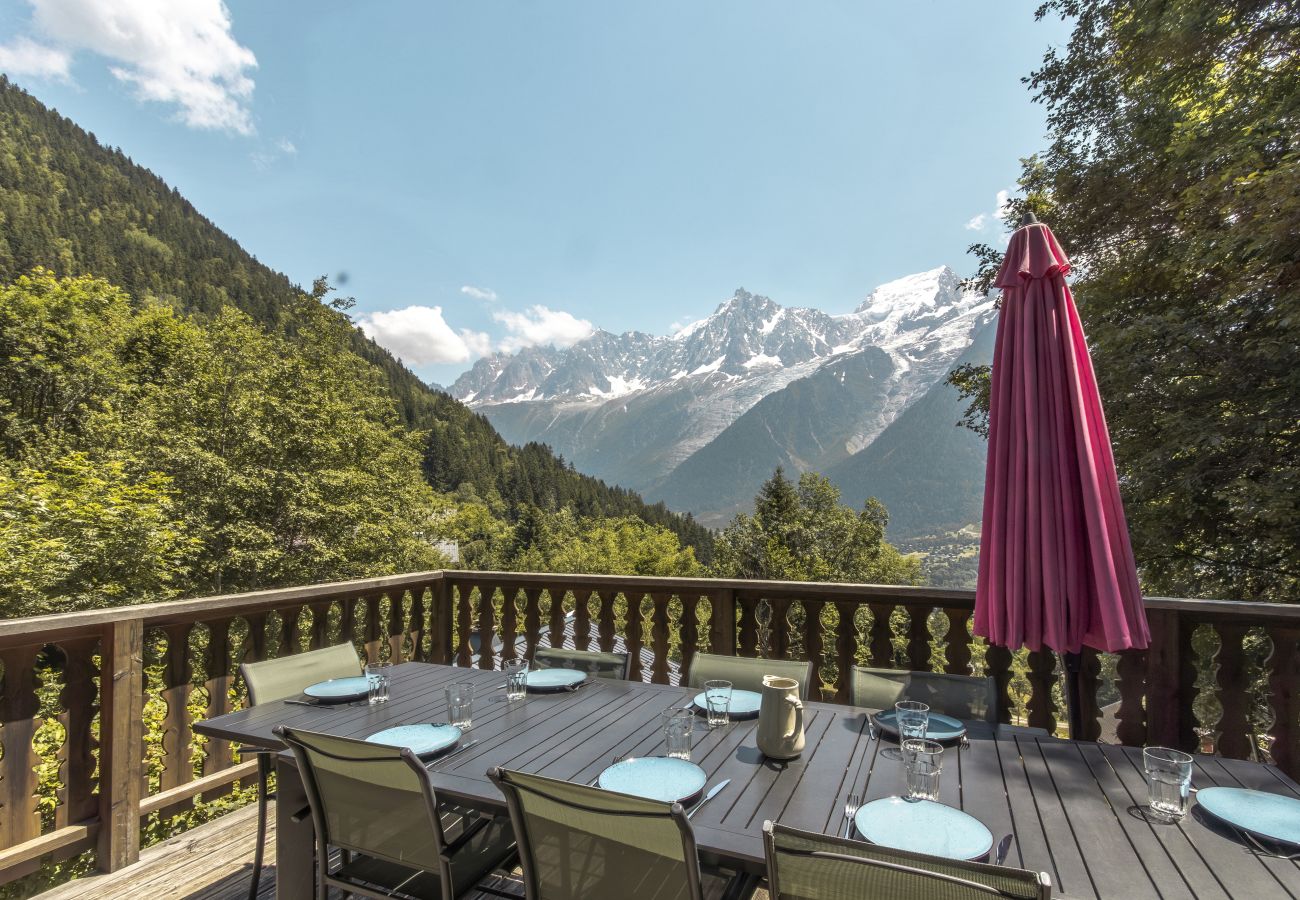 Villetta a Les Houches - Datcha of Sky - Chalet View Mt-Blanc + Studio
