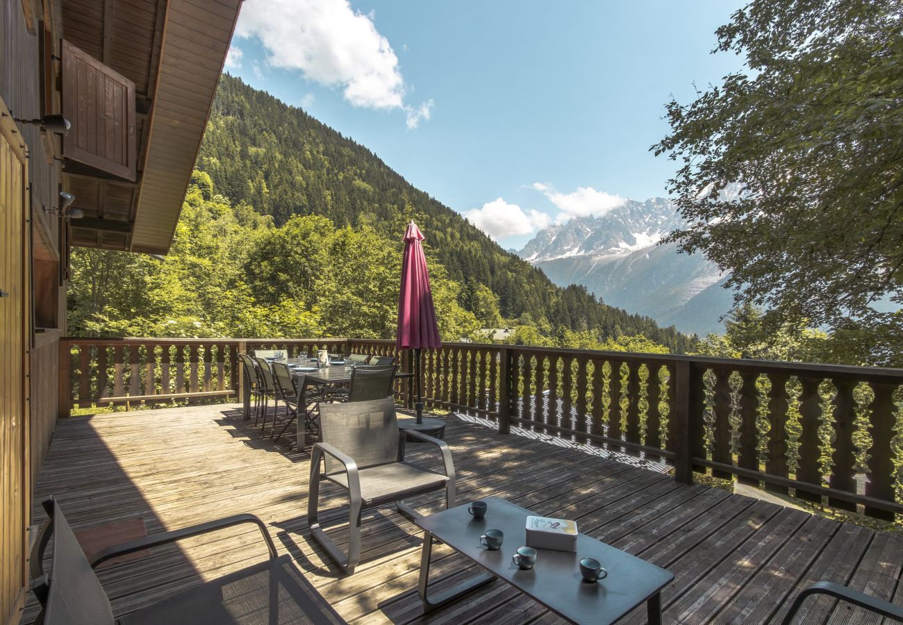 Villetta a Les Houches - Datcha of Sky - Chalet View Mt-Blanc + Studio