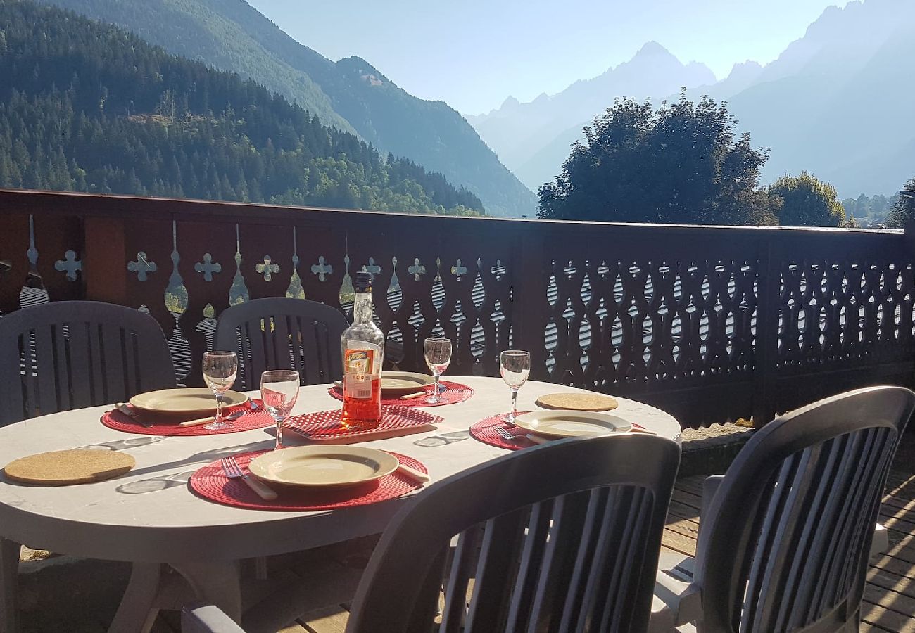 Appartamento a Les Houches - Bellevue - Grande terrasse privée- Vues