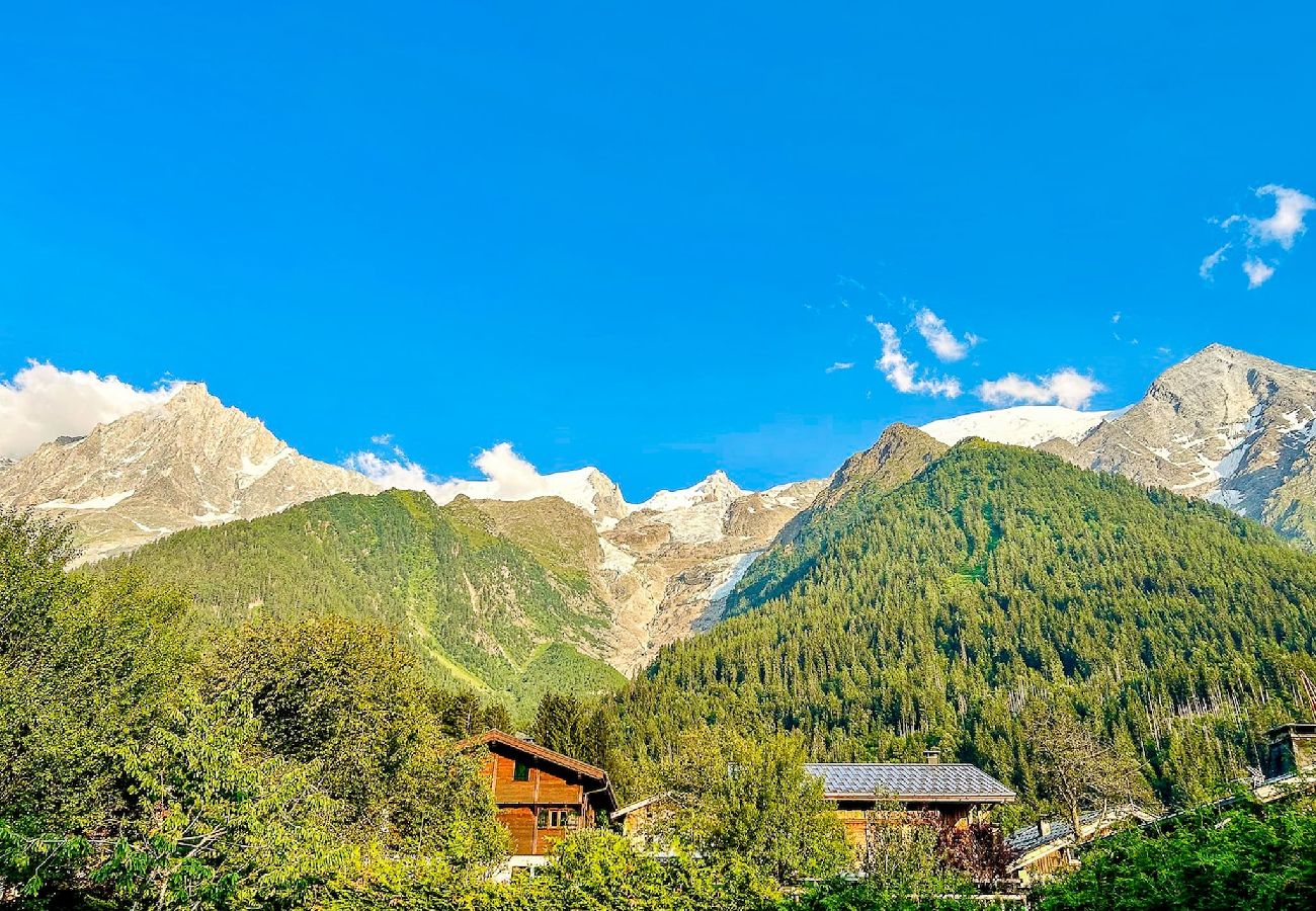 Villetta a Les Houches - Chalet Bechar - Garden - Sauna & Jacuzzi