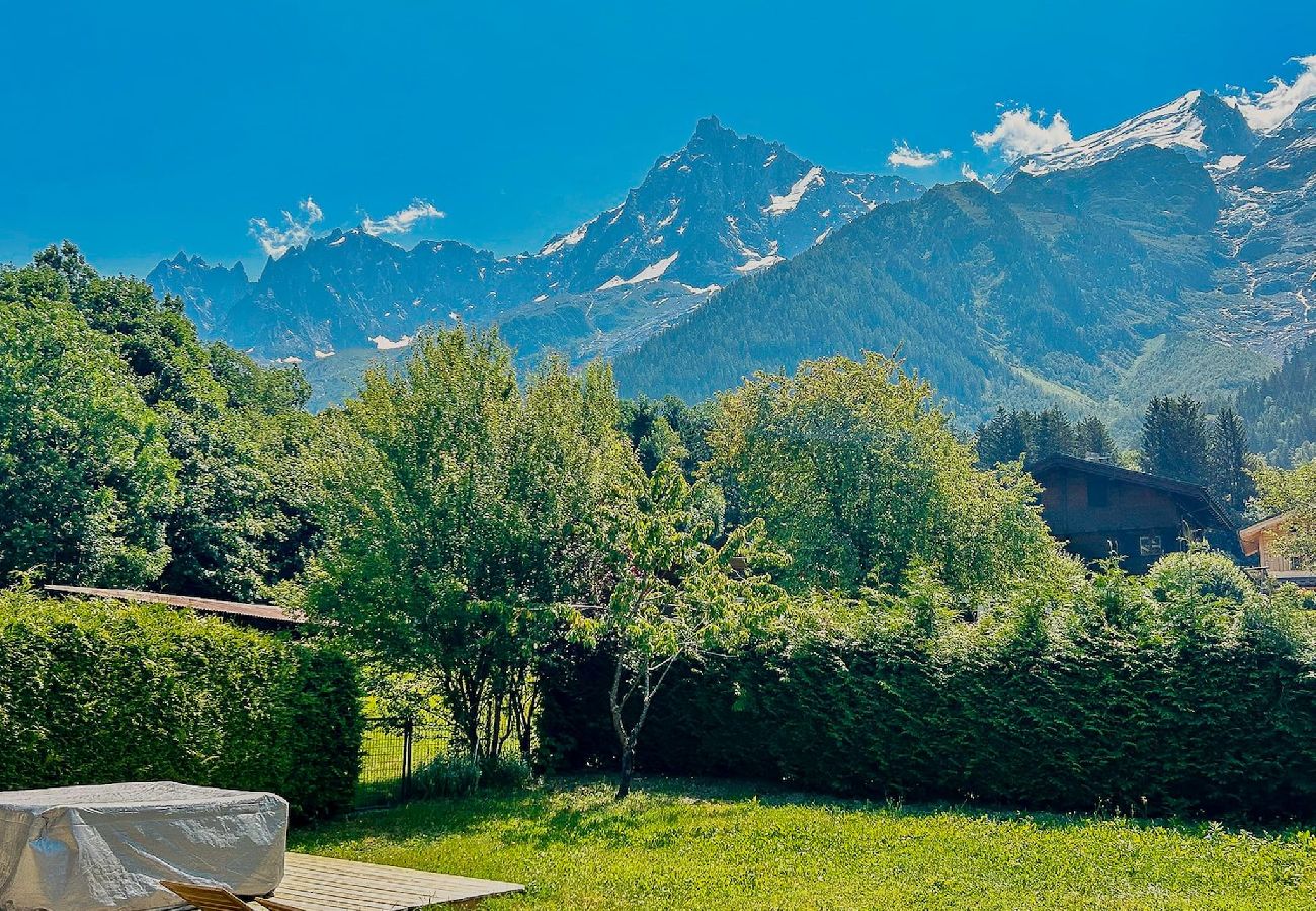 Villetta a Les Houches - Chalet Bechar - Garden - Sauna & Jacuzzi