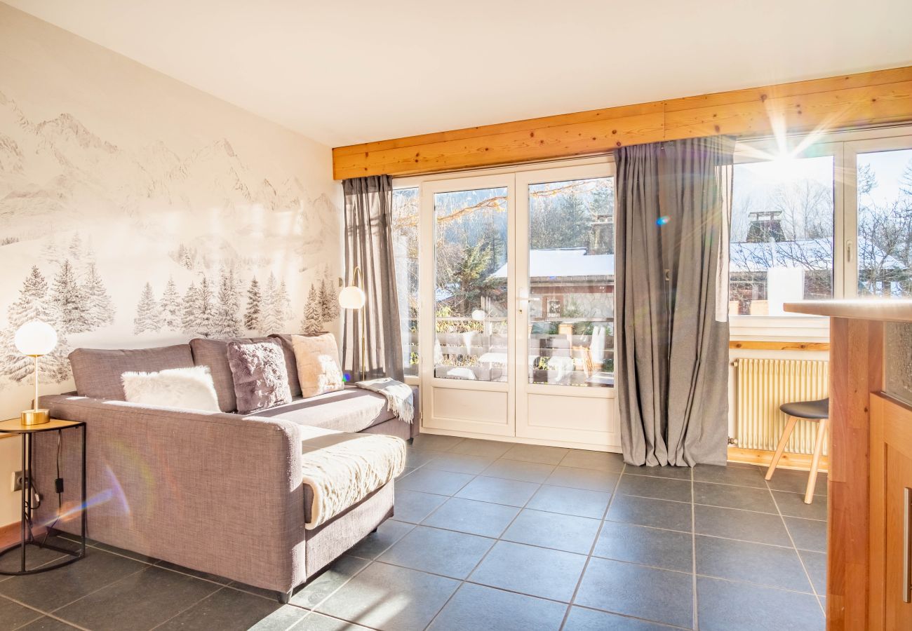 Appartamento a Chamonix-Mont-Blanc - Les Tussilages - Balcon et Terrasse vue Mont-Blanc