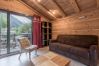 Appartamento a Chamonix-Mont-Blanc - Le Grand Champs - Terrasse avec vue Mt.Blanc