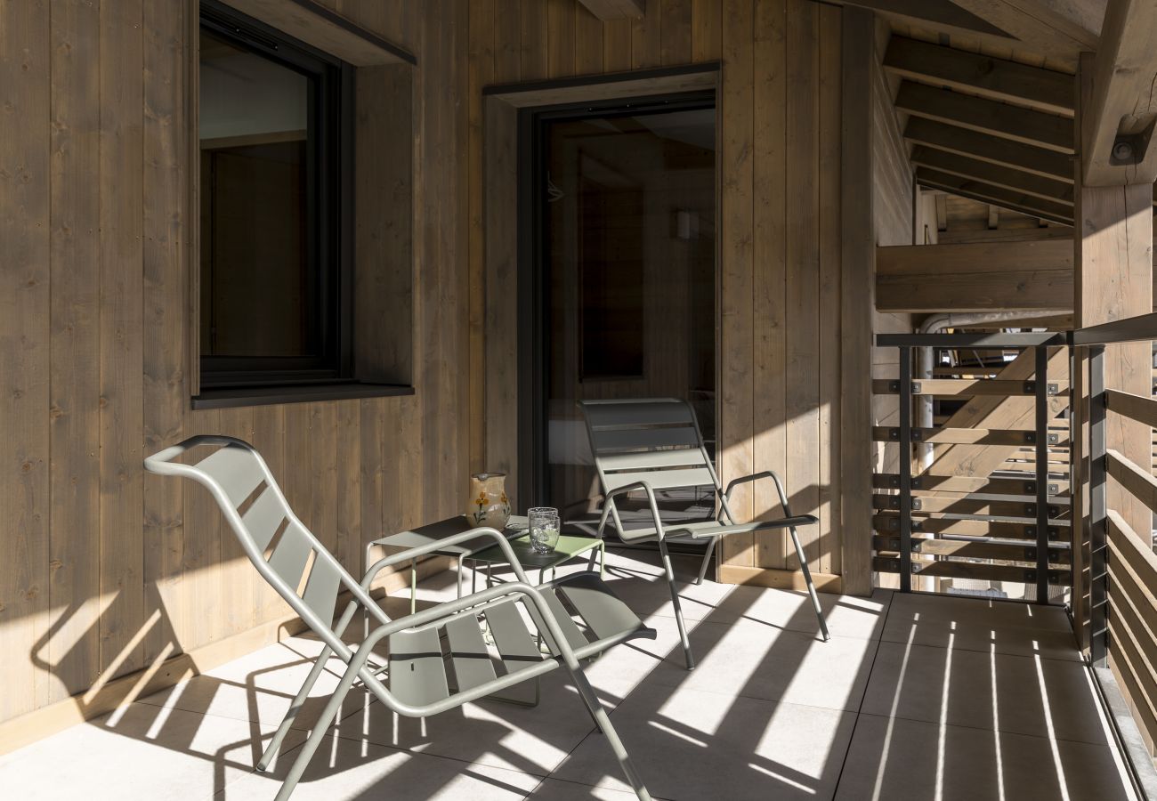 Appartamento a Les Houches - Nid d'Aigle  - Balcon avec vue Mont Blanc
