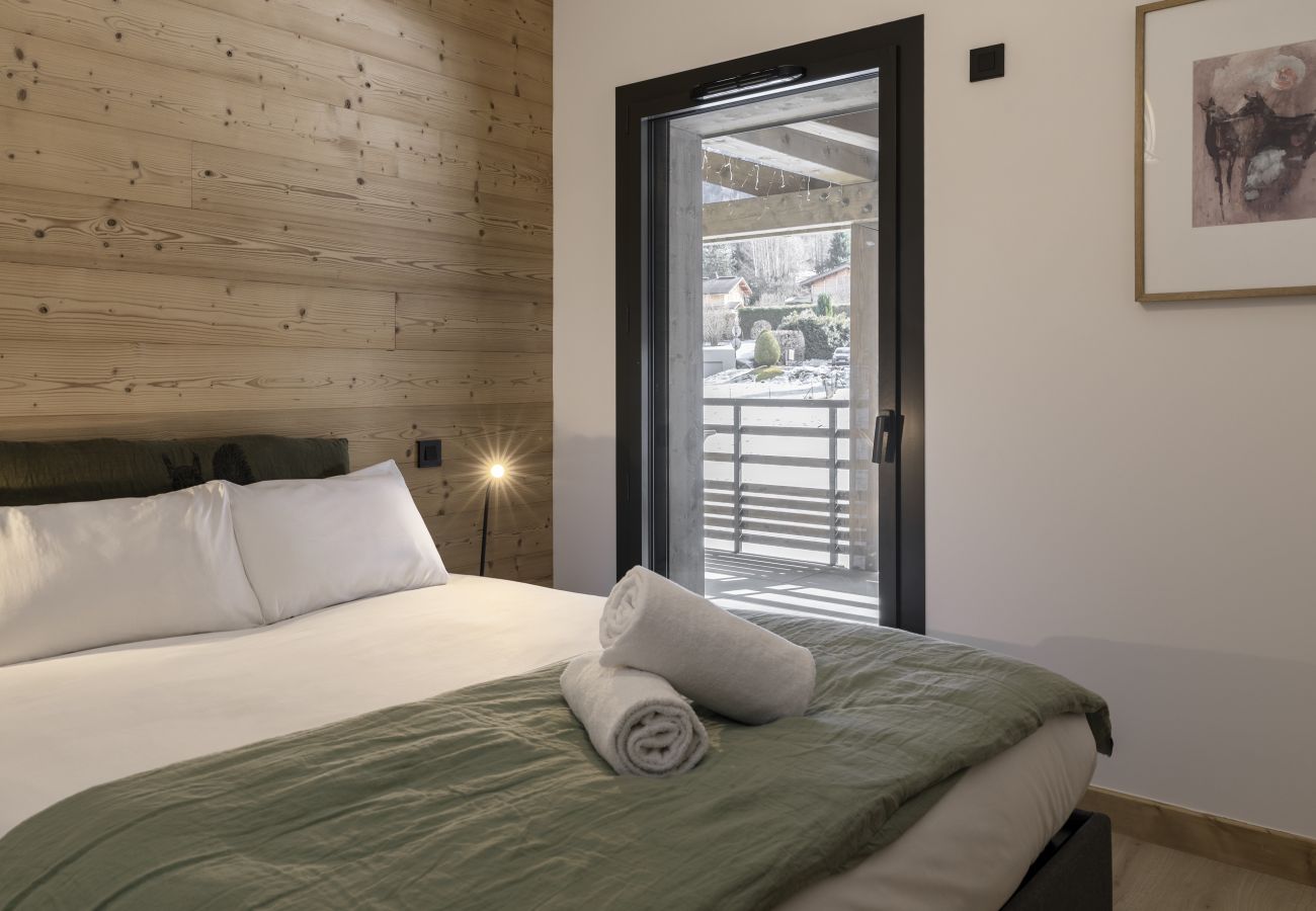 Appartamento a Les Houches - Nid d'Aigle  - Balcon avec vue Mont Blanc
