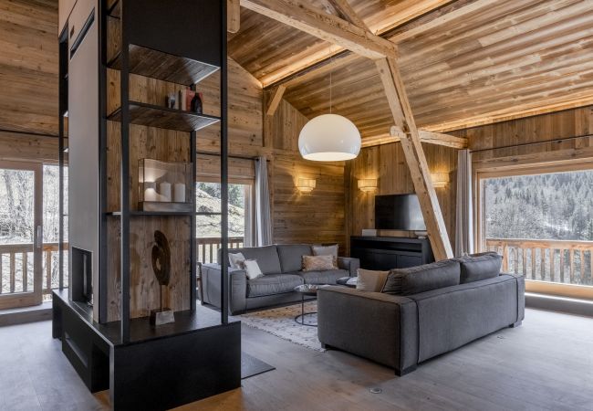 a Saint-Gervais-les-Bains - Ferme des Tétras – Chalet de prestige en montagne