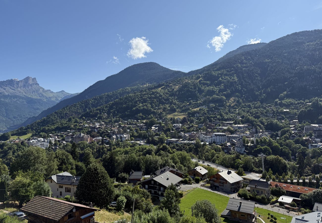Studio a Saint-Gervais-les-Bains - Vue du Rosay - Balcon, vue montagne et confort