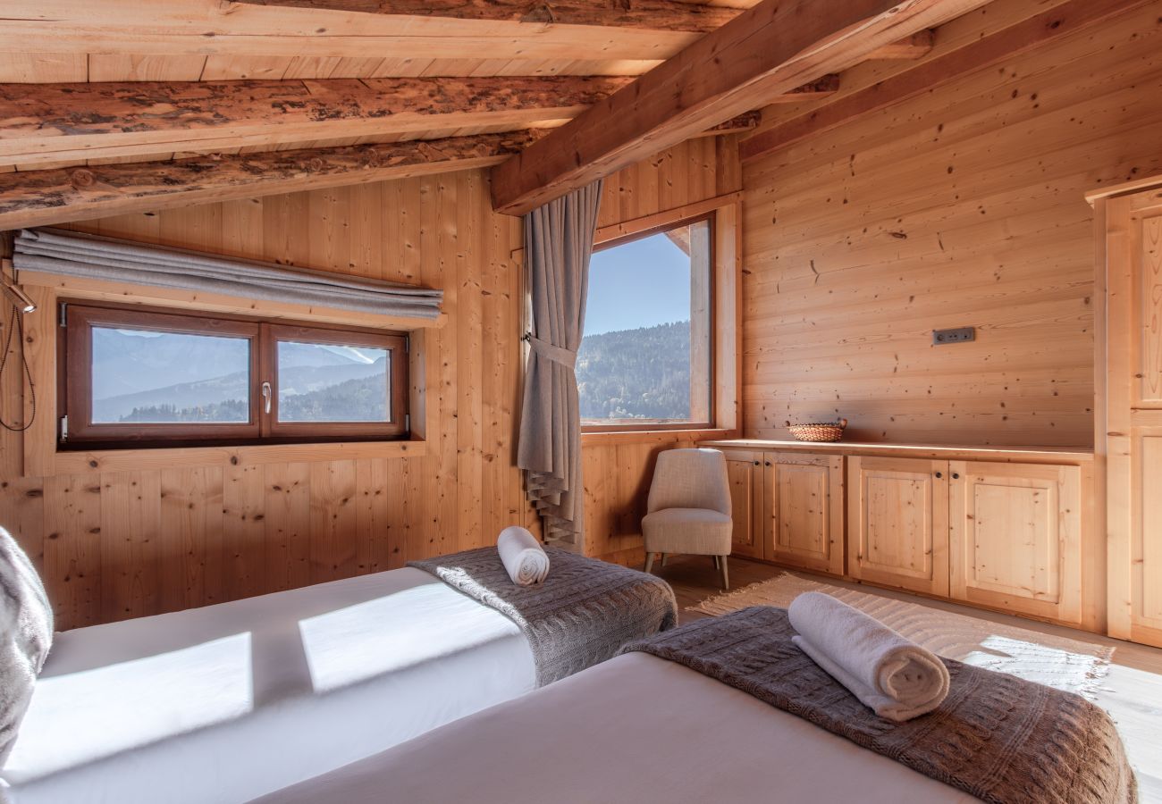 Villetta a Cordon - Chalet Mont Blanc - Départ ski -Vue exceptionnelle