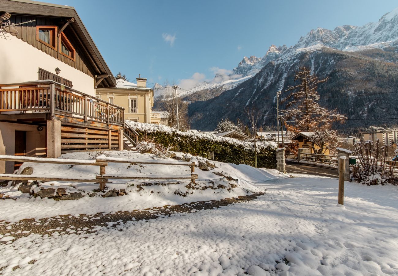 Villetta a Chamonix-Mont-Blanc - Le Refuge des Pècles - Vue Mont-Blanc - Central