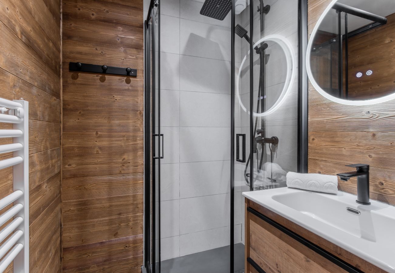 Studio a Les Houches - Le Cocon du Prarion – Ski, vue & jardin