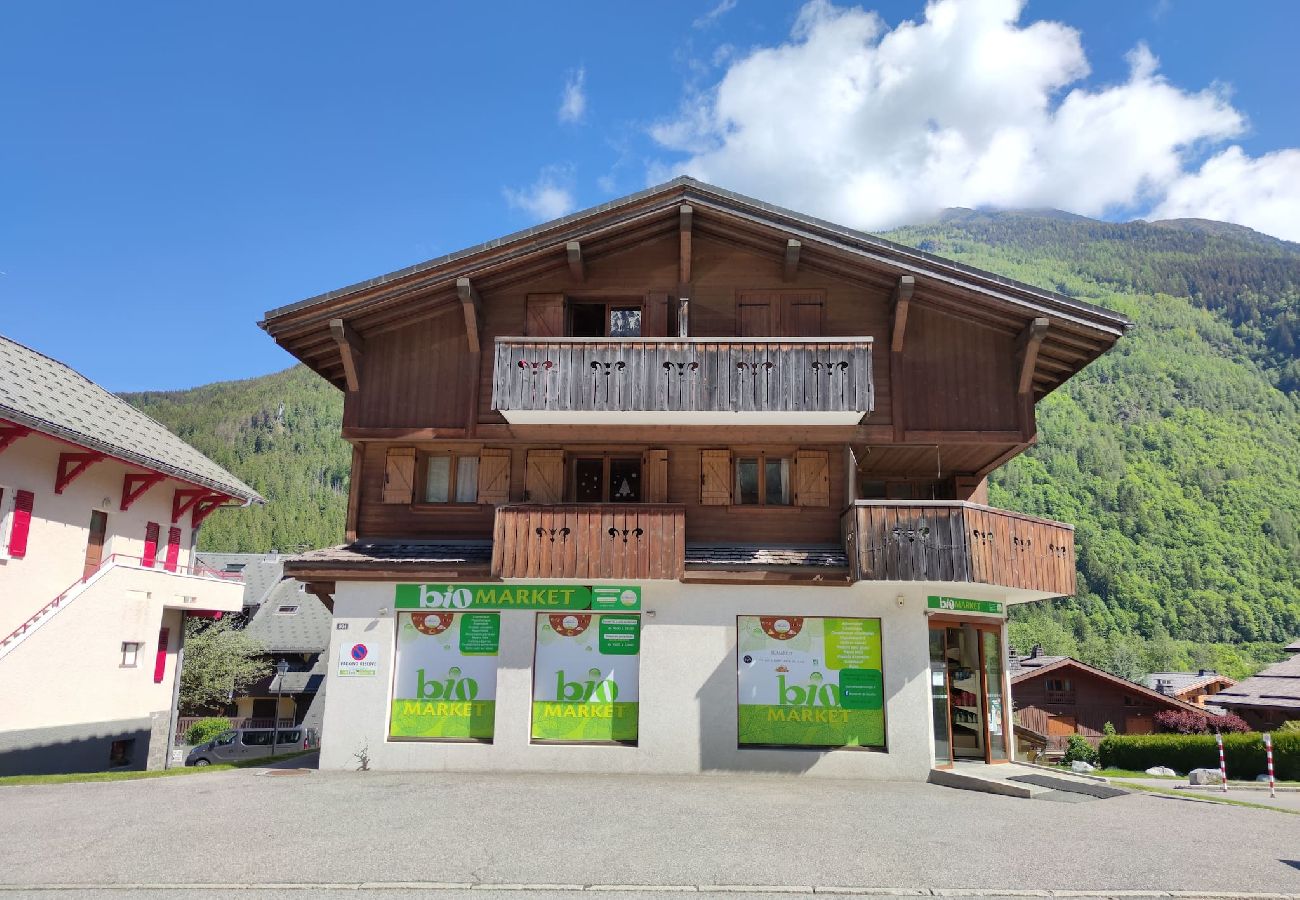 Appartement à Les Houches - Les Alpages - Balcon Vue Mont-Blanc