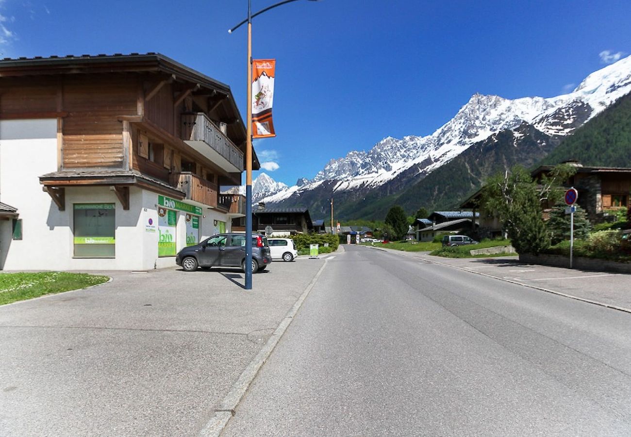 Appartement à Les Houches - Les Alpages - Balcon Vue Mont-Blanc