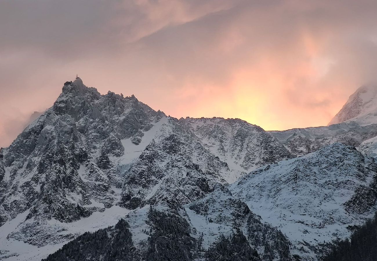 Appartement à Les Houches - Les Alpages - Balcon Vue Mont-Blanc