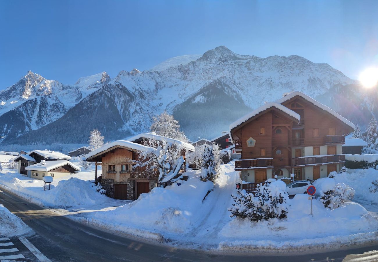 Appartement à Les Houches - Les Alpages - Balcon Vue Mont-Blanc