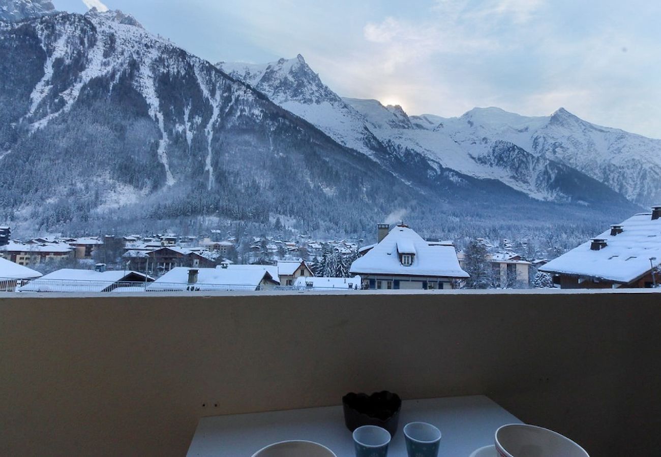 Appartement à Chamonix-Mont-Blanc - Champaign Powder - Centre - Vue Mt Blanc