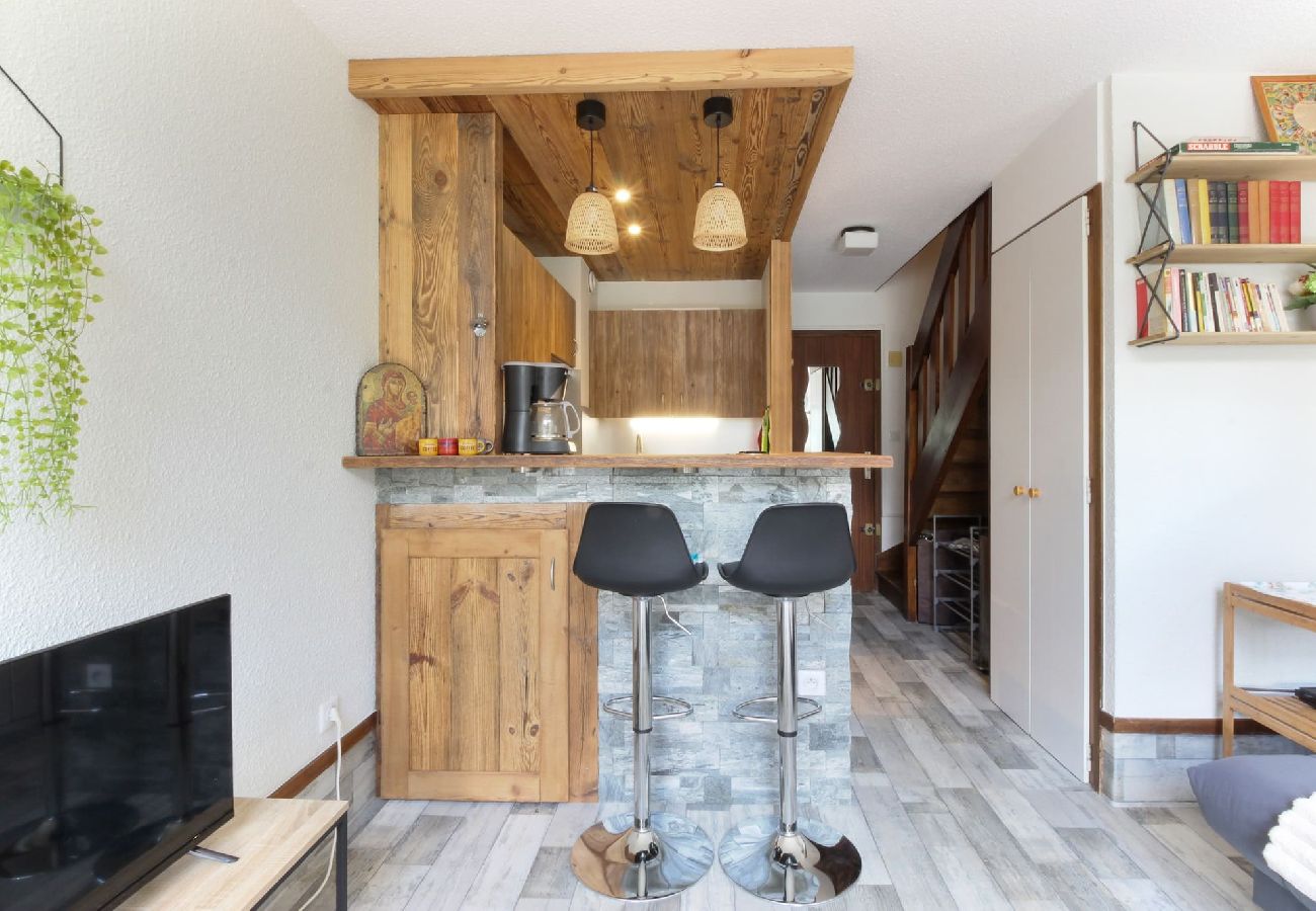 Appartement à Chamonix-Mont-Blanc - Le Cretet 1 - Duplex - Balcon avec vue Mont-Blanc