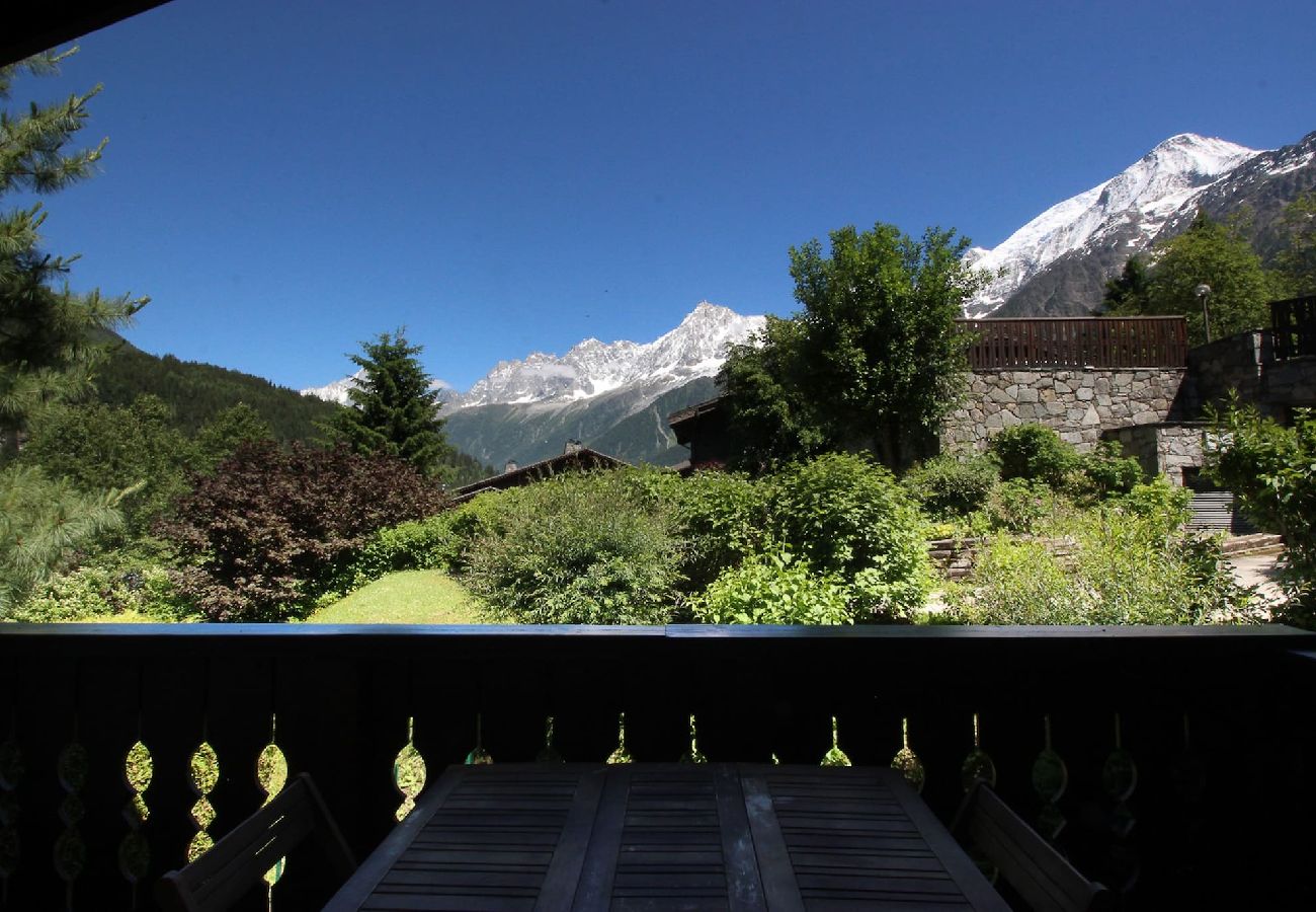 Chalet à Les Houches - Chalet Kandahar -Jardin-Skis aux pieds-Piscine