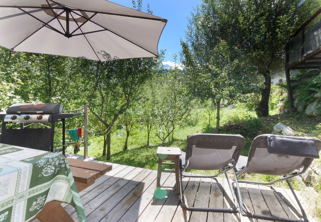 Chalet à Les Houches - Chalet Armonia - Vue panoramique - Bain nordique