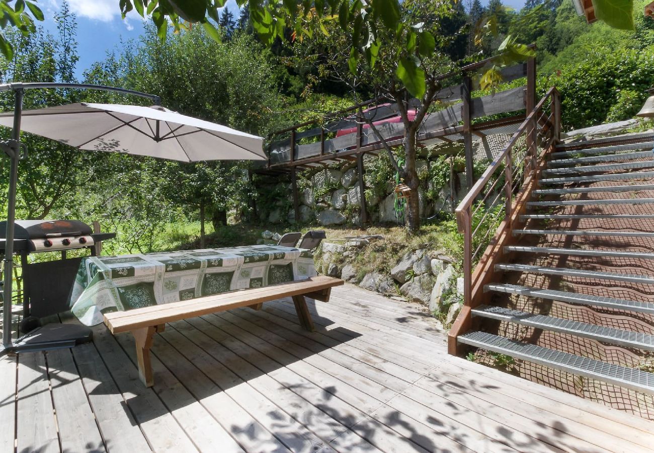 Chalet à Les Houches - Chalet Armonia - Vue panoramique - Bain nordique