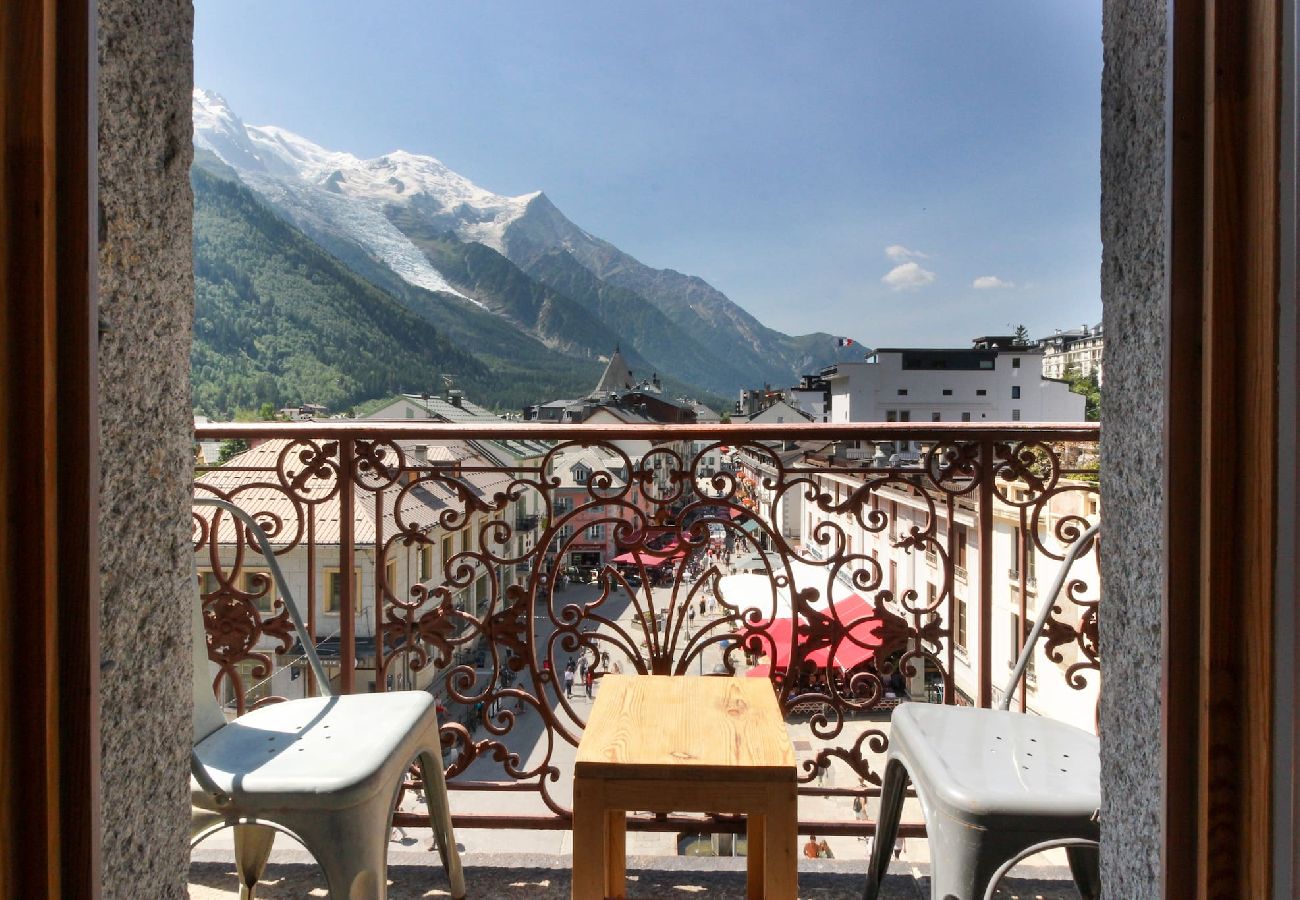 Appartement à Chamonix-Mont-Blanc - The Loft - Hypercentre Chamonix - Vue Mont-Blanc