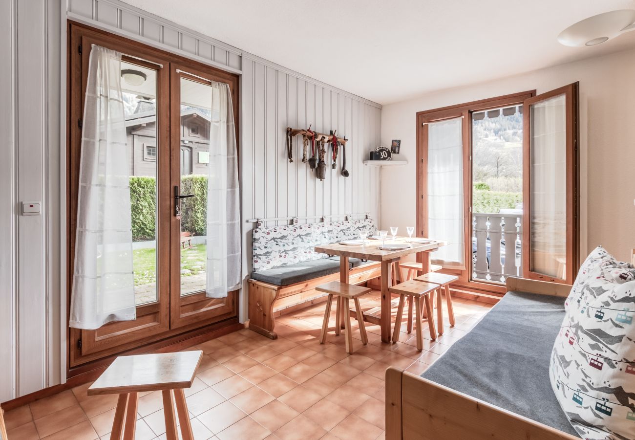 Appartement à Les Houches - Les Lilas - Terrasse Vue Mont-Blanc