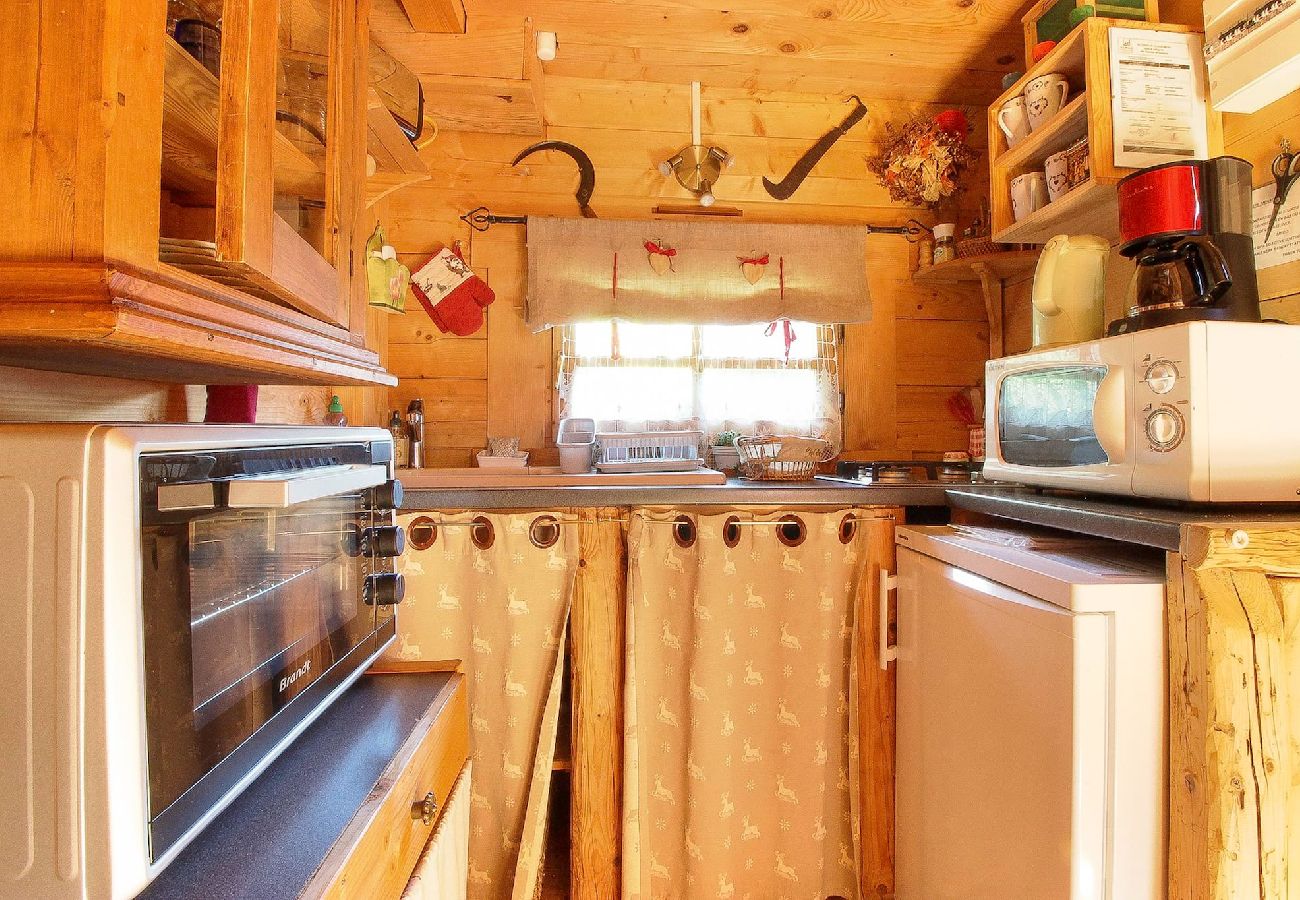 Cabane à Les Houches - Chalet Senet - 2 Mazots - Views Mt-Blanc