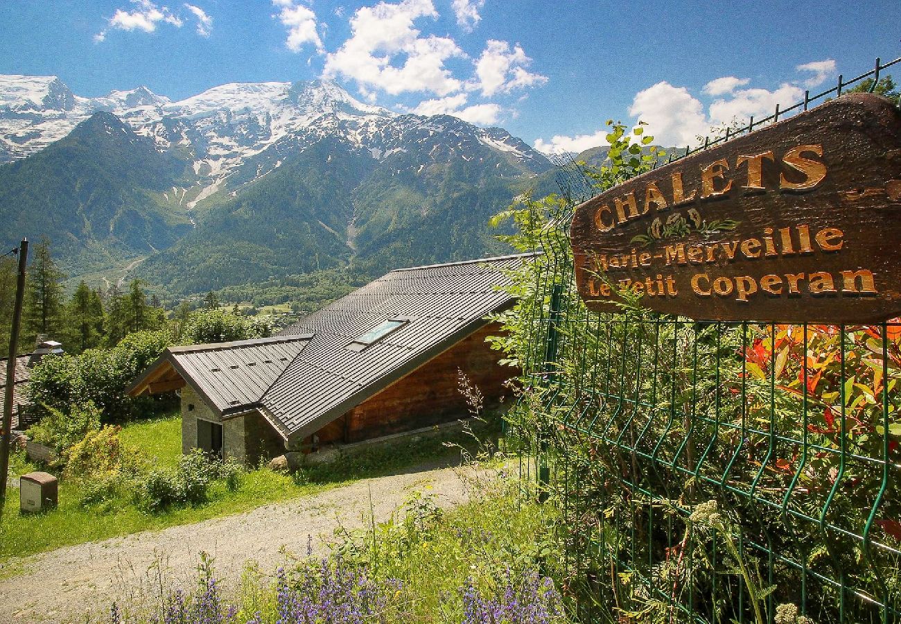 Cabane à Les Houches - Chalet Senet - 2 Mazots - Views Mt-Blanc